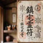 お守り（嘆願）と護符・霊符（命令）の思想の違いを示す対比