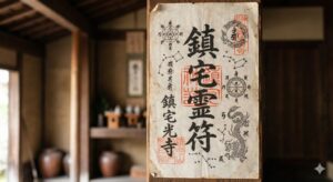 お守り(嘆願)と護符・霊符(命令)の思想の違いを示す対比