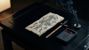 雲篆とは何か。護符の読めない文字が回路図やコードに近い理由