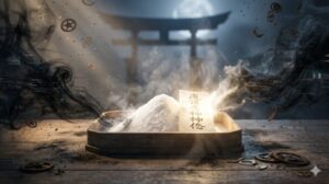 生霊や穢れを祓う神社仏閣の呪い返し。御霊信仰に基づく護符と清め塩の浄化